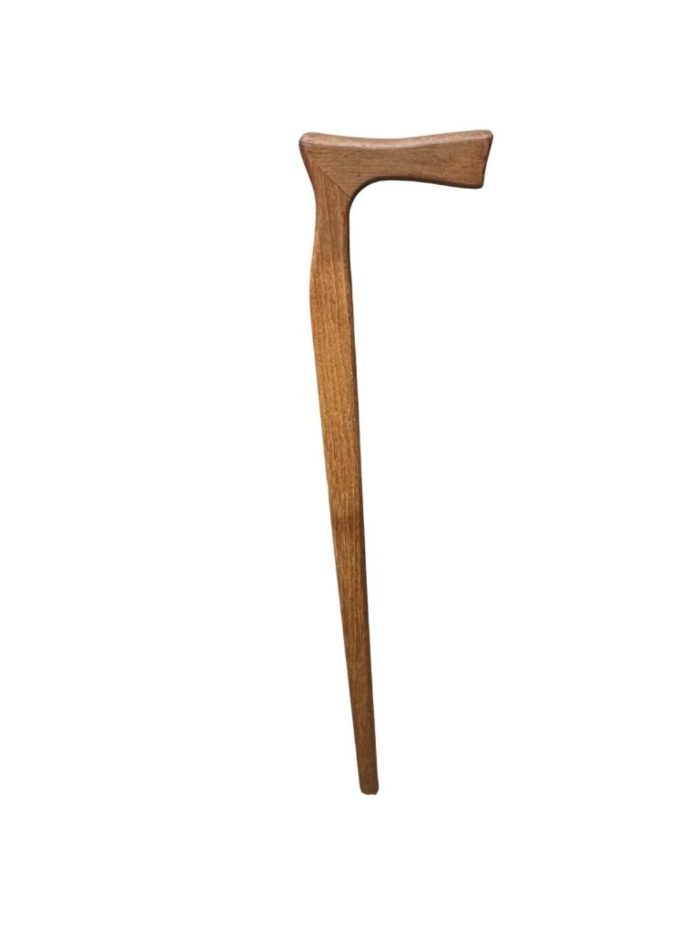 Handcrafted African Gentlemens Wooden Walking Stick Cane Ergonomic Handle - 36"
